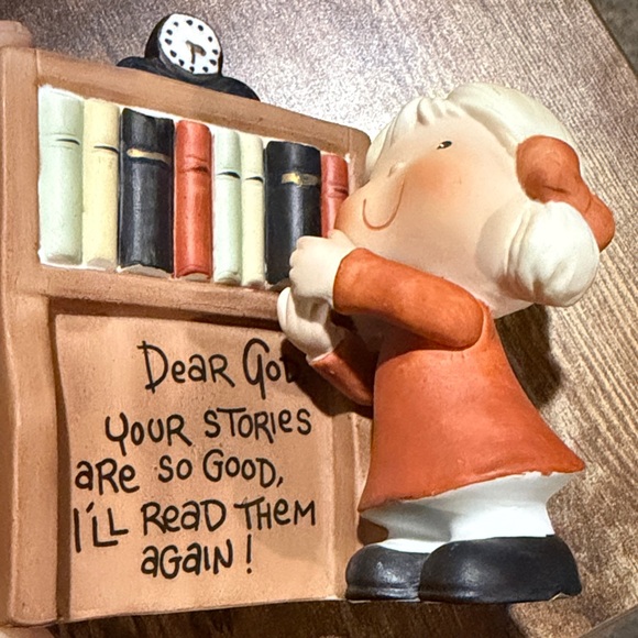 Enesco Other - Enesco “Dear God” Ceramic Figurine